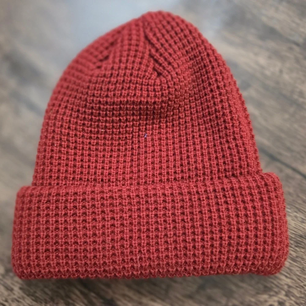 NEW ERA Beanie Youth OSFM Crimson Alabama Crimson Tide Waffle Knit Cuffed Hat